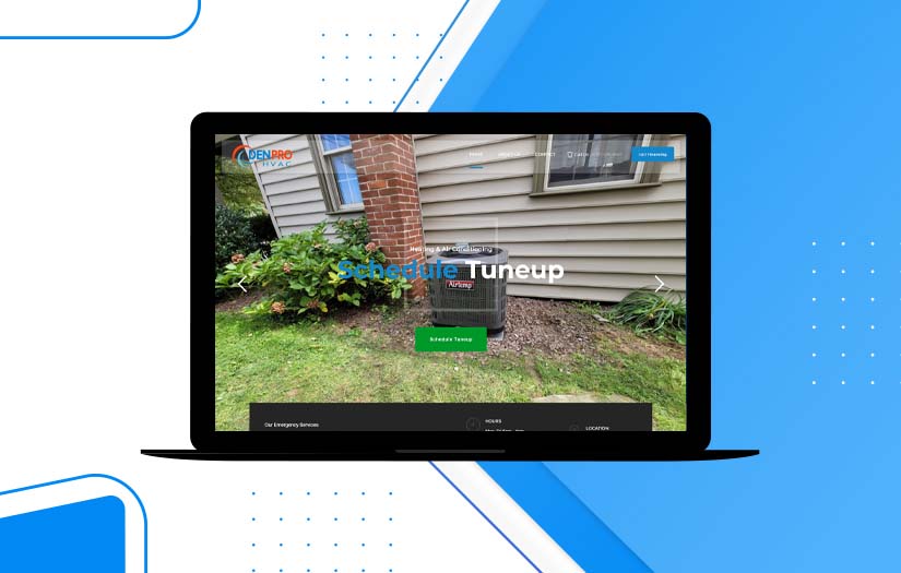 DenPro HVAC - Eco York's Portfolio screenshot 1