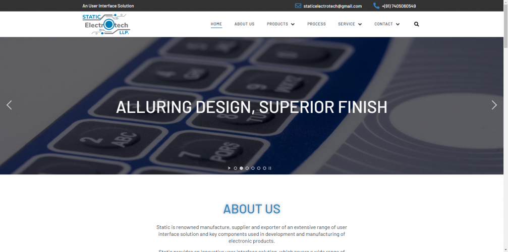Figma Design to Elementor for Static Electrotech  screenshot 1