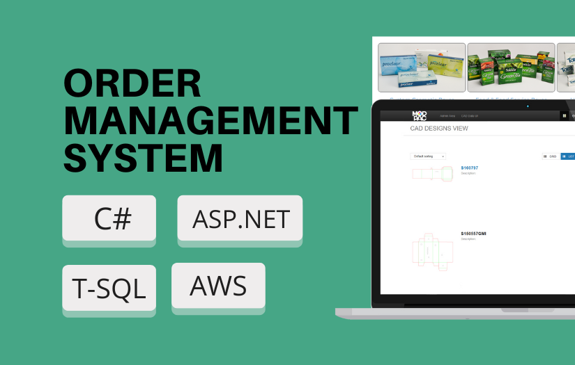Mod-Pac — OMS for Packaging Manufacturer screenshot 1