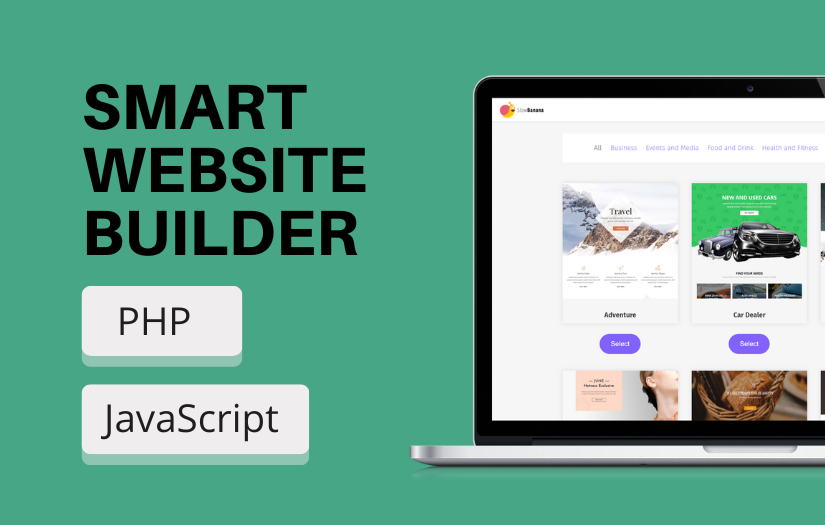SlowBanana — Smart Website Builder screenshot 1