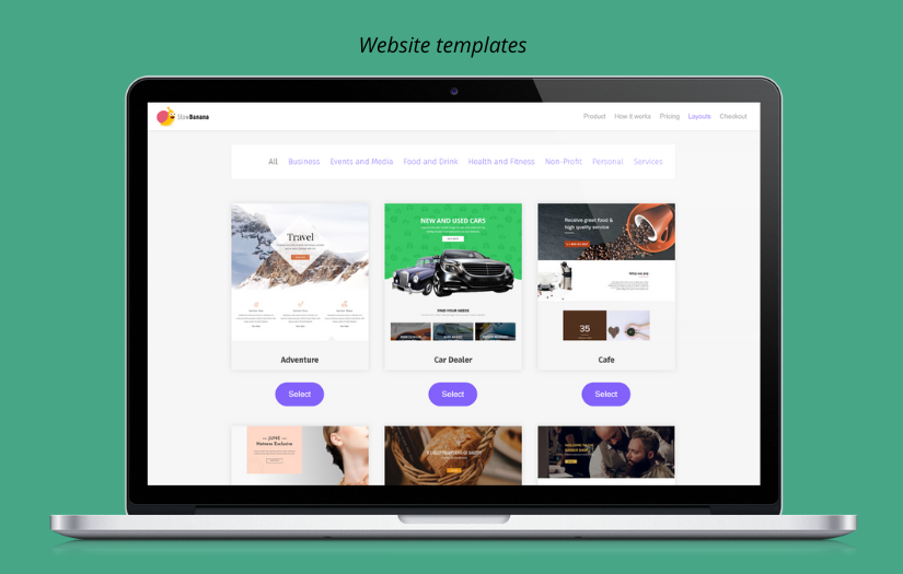 SlowBanana — Smart Website Builder screenshot 2