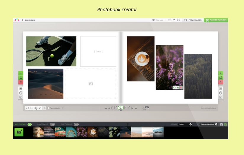 Matisseo — Web-to-Print Solution for Photobook Publishing Service screenshot 2