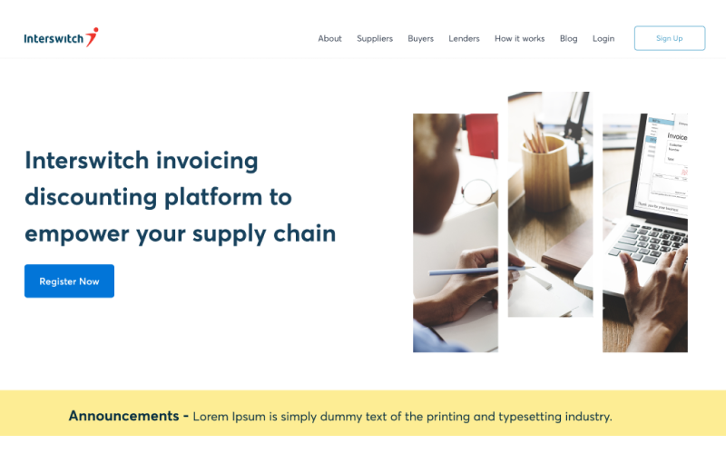Interswitch - Invoicing Discounting Platform screenshot 2