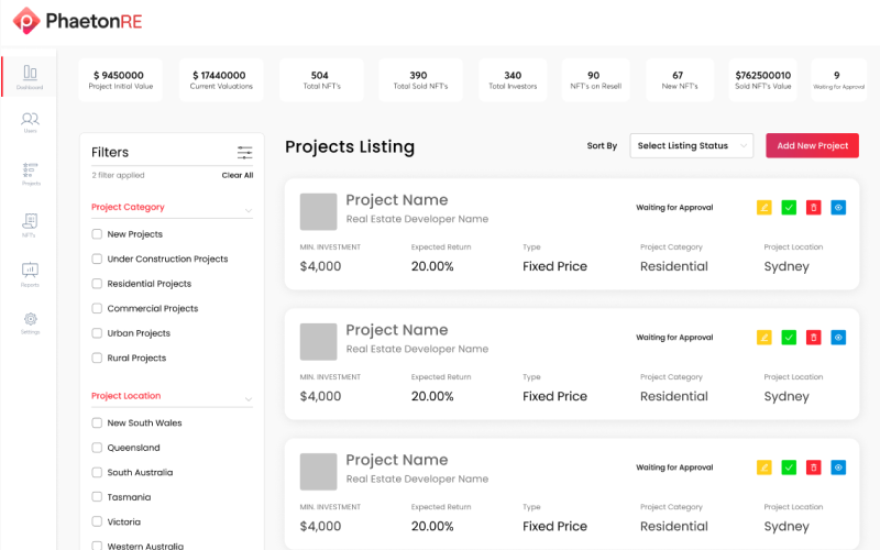 Phaeton Real Estate screenshot 1