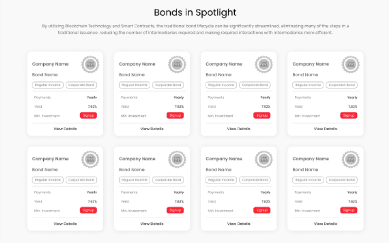 Phaeton ESG Bond Exchange screenshot 2