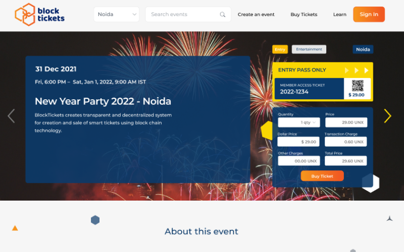 BlockTickets screenshot 4