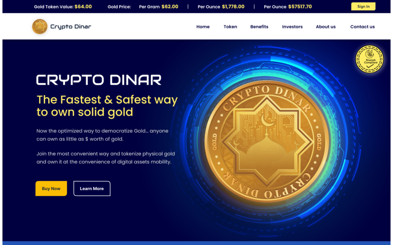 Crypto - Dinar screenshot 2