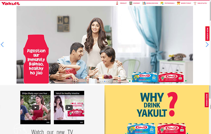 Yakult India screenshot 1