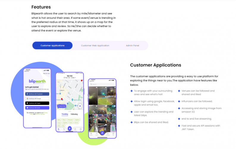 Blipearth: Social Media Platform screenshot 3