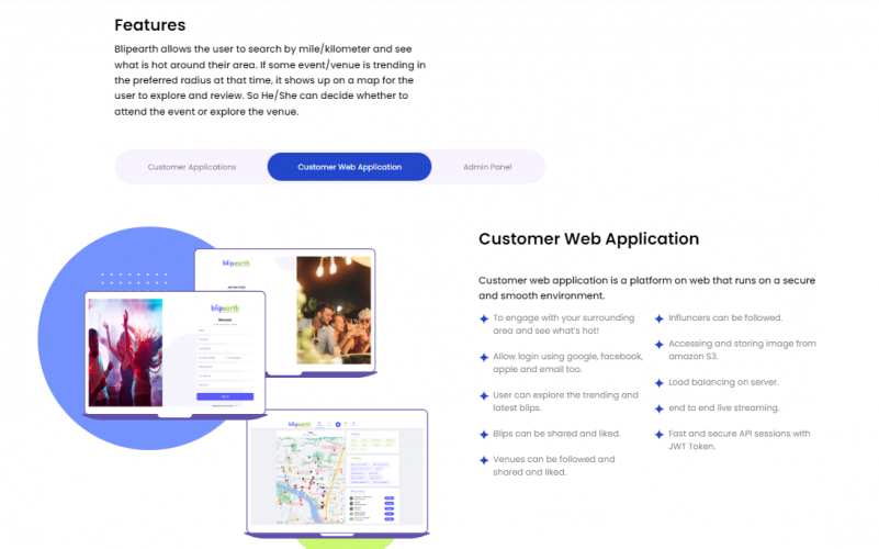 Blipearth: Social Media Platform screenshot 2