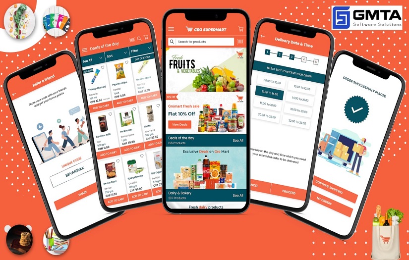 Gro Supermart: Ecommerce Platform screenshot 1