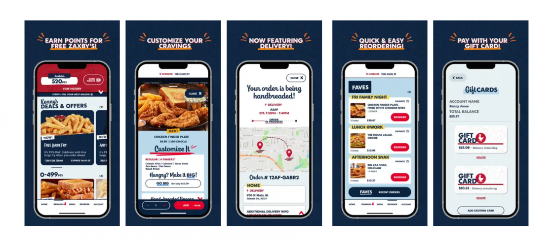 Zaxbys - Restaurant Pickup and Delivery Solution 📲🚗🍔 screenshot 5