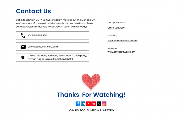 Manage MyWork : Task and Work Management Solution screenshot 3