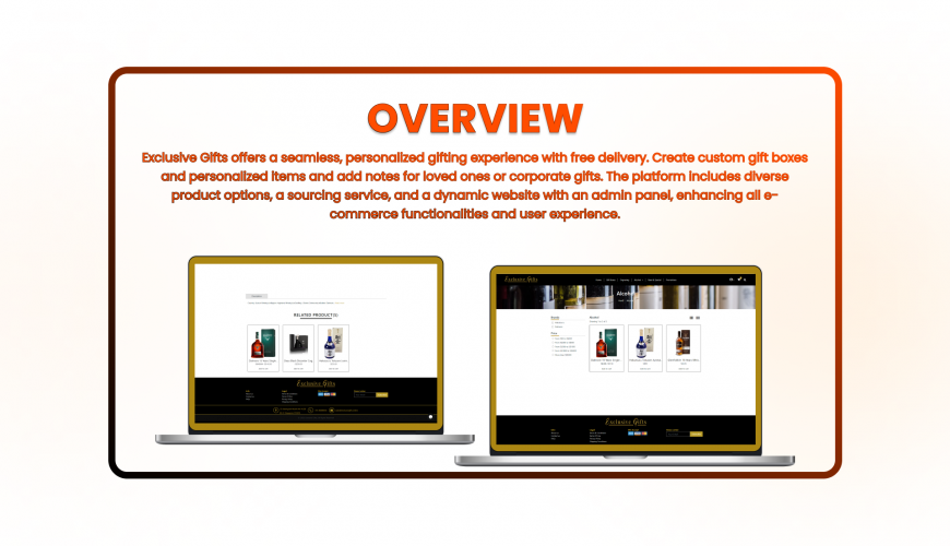 Exclusive Gifts (E-commerce App & Inventory Management) screenshot 3