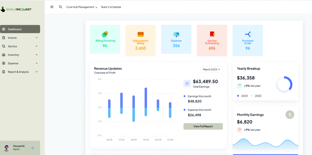 SaaS development screenshot 1