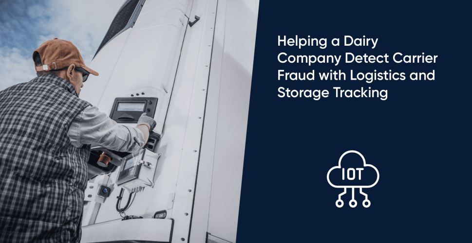 Helping a Dairy Company Detect Carrier Fraud with Logistics and Storage Tracking screenshot 1