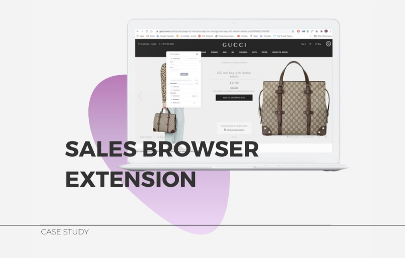 Sales Browser Extension screenshot 1