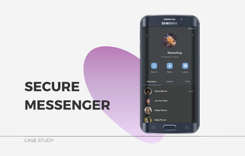 Secure Messenger screenshot 1
