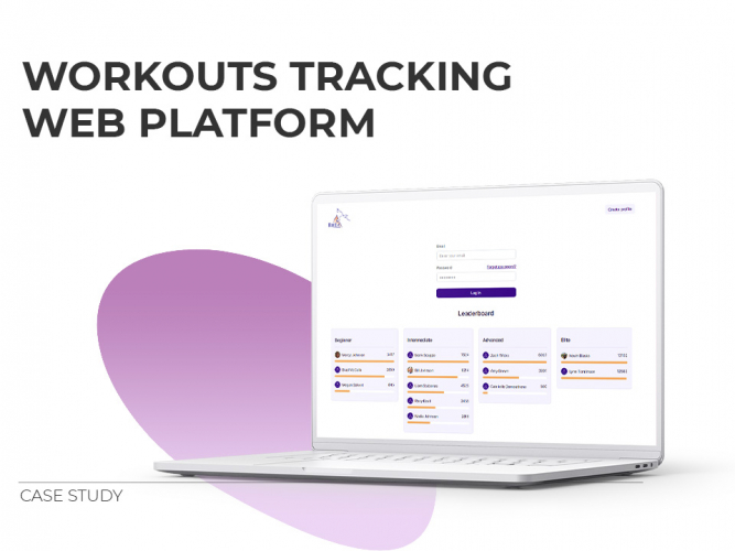 Workouts Tracking Web Platform screenshot 5