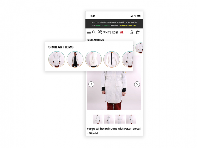 Custom E-Commerce Solution for Syte.AI - Stories screenshot 4