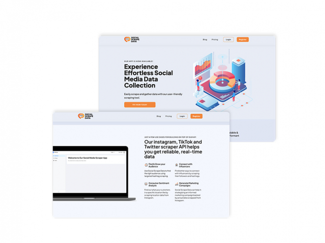 Effortless Social Media Data Scraper screenshot 1