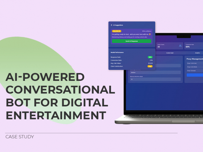 AI-Powered Conversational Bot for Digital Entertainment screenshot 1