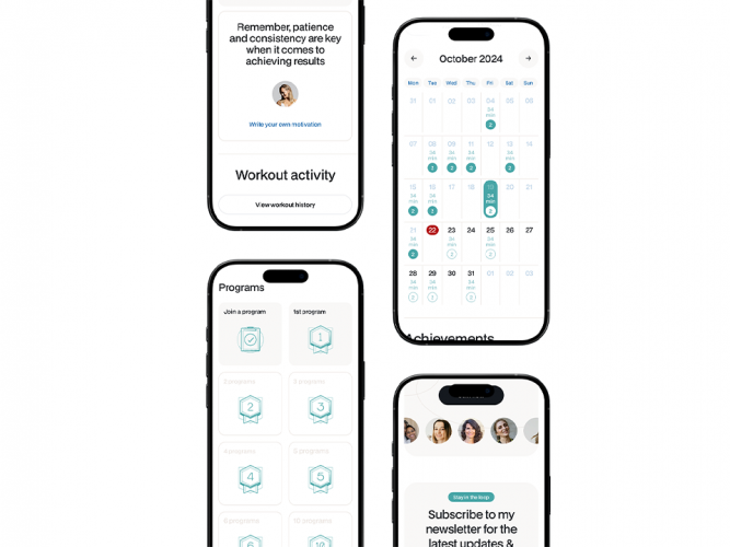 All-in-One Fitness App with Video, Subscriptions & Social Engagement screenshot 3