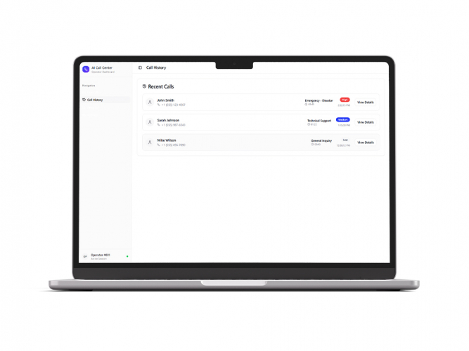 AI-Powered Customer Support Agent for Call Center screenshot 2