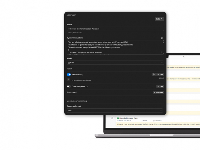 AI Assistants for Automating Follow-Ups Workflow screenshot 3