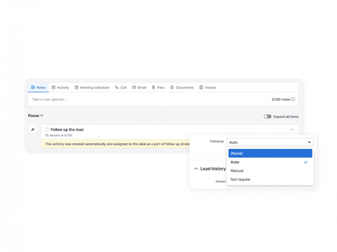 AI Assistants for Automating Follow-Ups Workflow screenshot 2