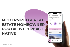 Modernized a Real Estate Homeowner Portal with React Native