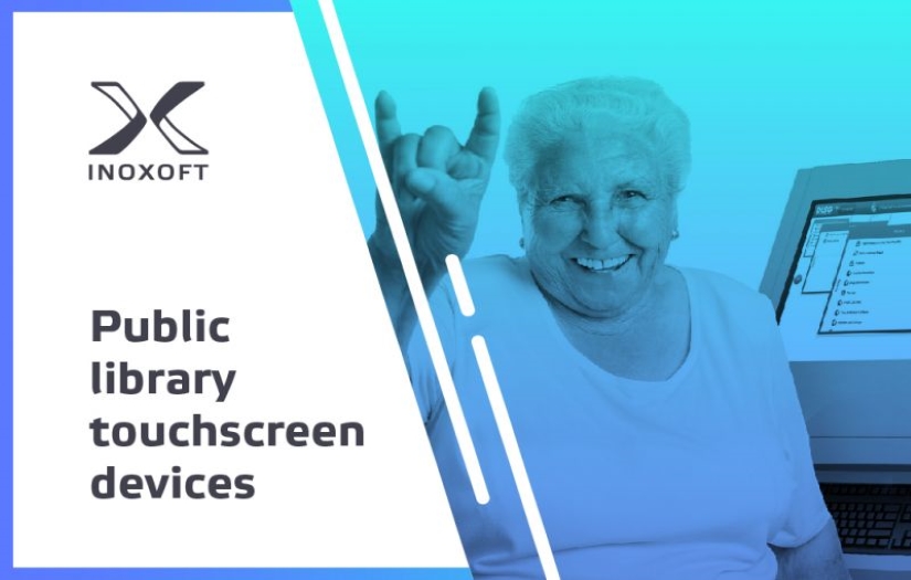 Public Library Touchscreen Devices for Computer-Illiterate Users screenshot 1