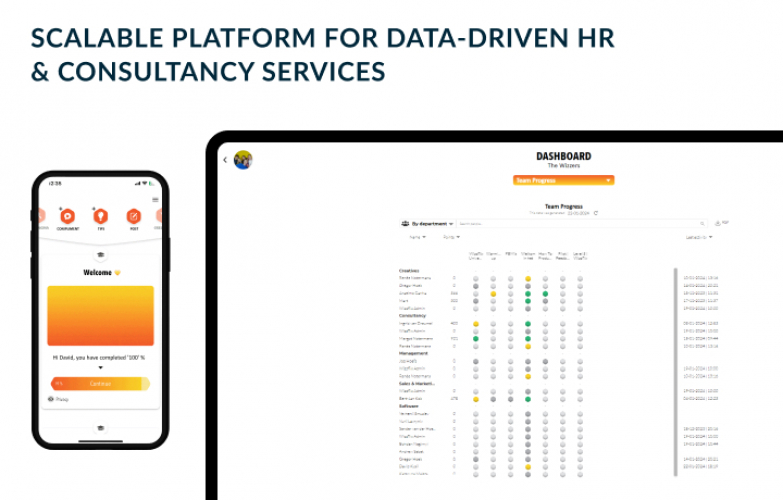 Scalable Platform for Data-Driven HR & Consultancy Services screenshot 1