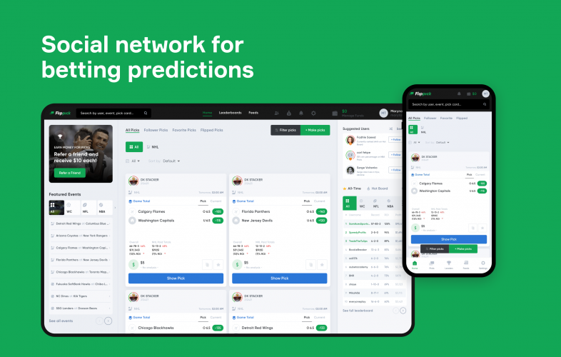 How we built the social network for betting fans screenshot 1
