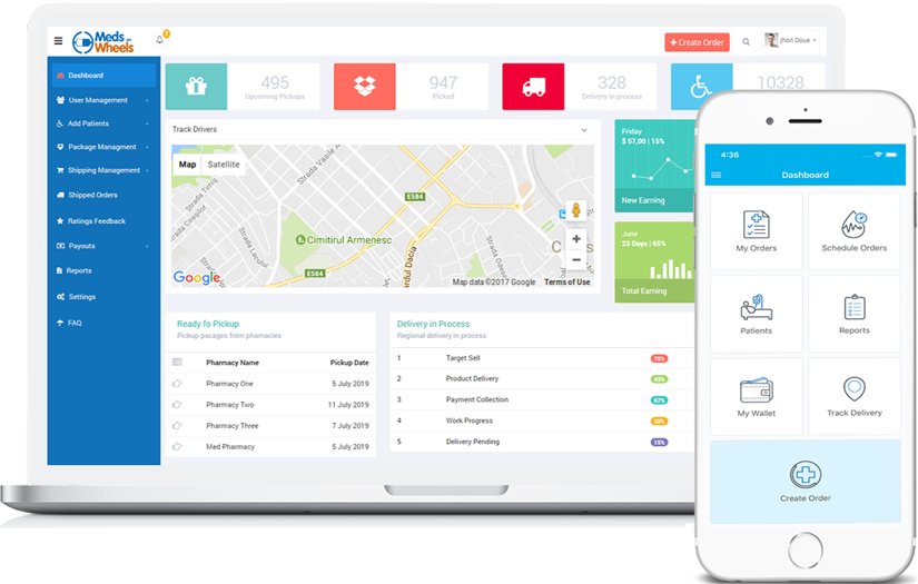 Medicine Delivery App screenshot 1