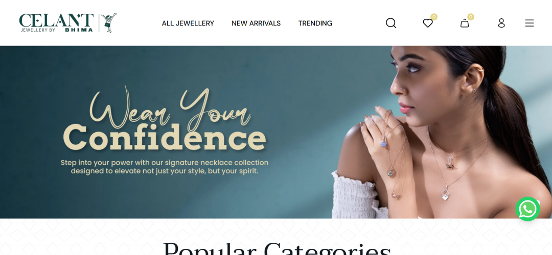 Celant by Bhima — Everyday Designer Jewellery Redefined screenshot 1