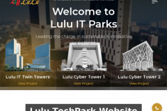 Lulu TechPark — Website Design & Development for Sustainable Innovation Hub