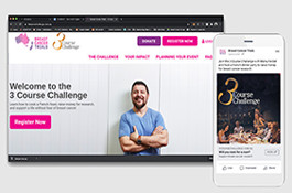Breast Cancer Trials’ 3 Course Challenge
