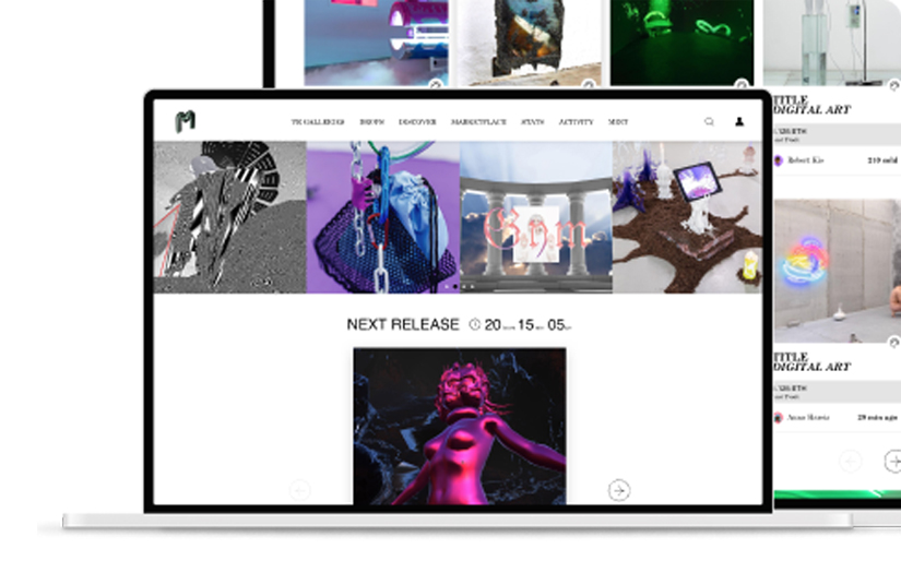 NFT Marketplace for selling digital arts screenshot 1