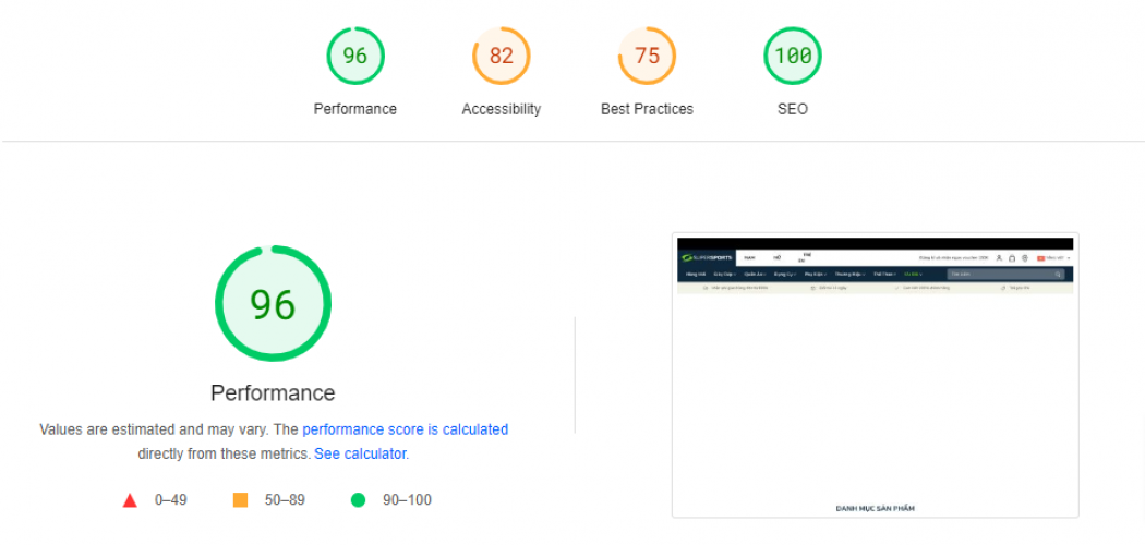 Supersports Vietnam Enhances Website Speed by 80% screenshot 2