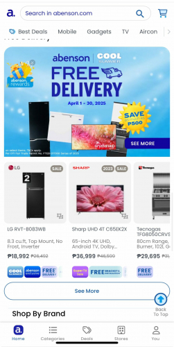 Abenson: Driving Growth With UX & Magento PWA screenshot 2