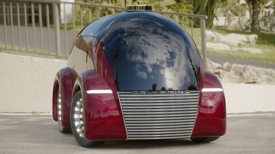 3D Visualization of a Self-Driving Delivery Vehicle screenshot 2