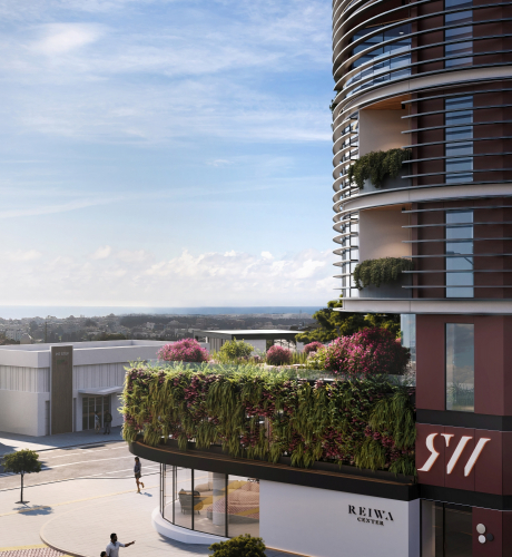 3D Architectural Visualization of a Business Center screenshot 5