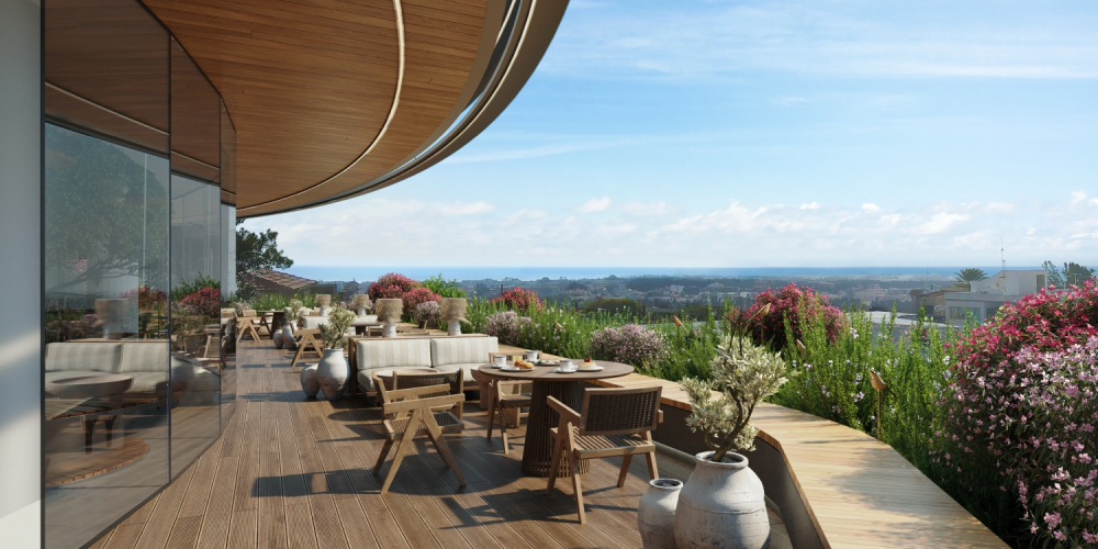 3D Architectural Visualization of a Business Center screenshot 3