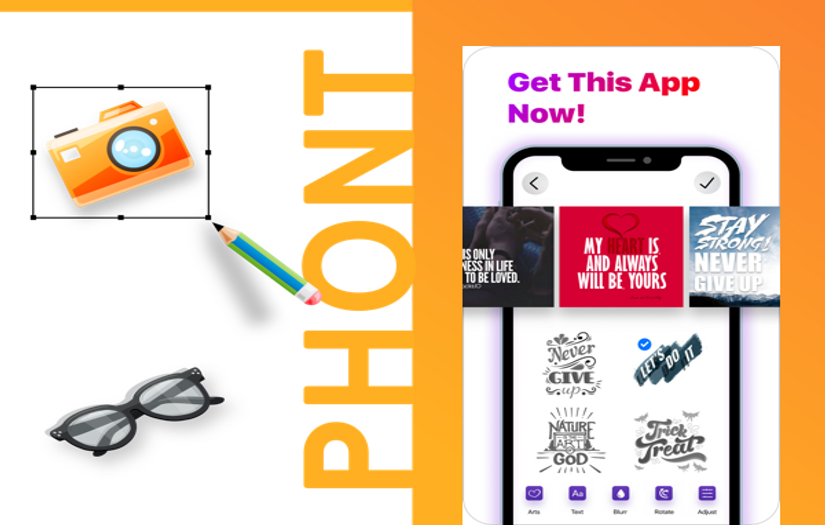 Phont app screenshot 1