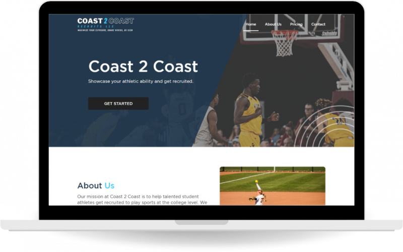 Coast 2 Coast – Connecting Student Athletes with University Coaches screenshot 2