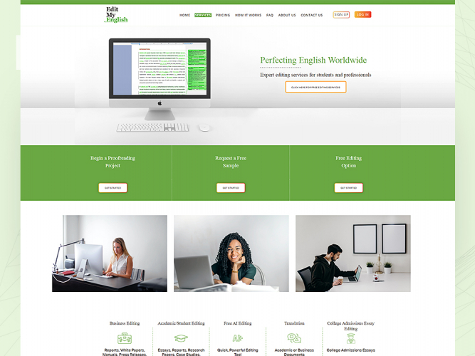Edit My English: Expert Editing, Proofreading & Translation Services screenshot 1