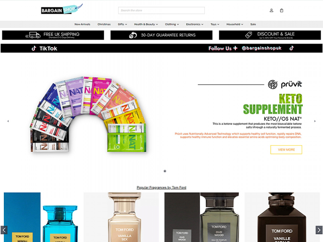 Bargain Shop UK - Multi Brand E-Commerce on BigCommerce screenshot 2