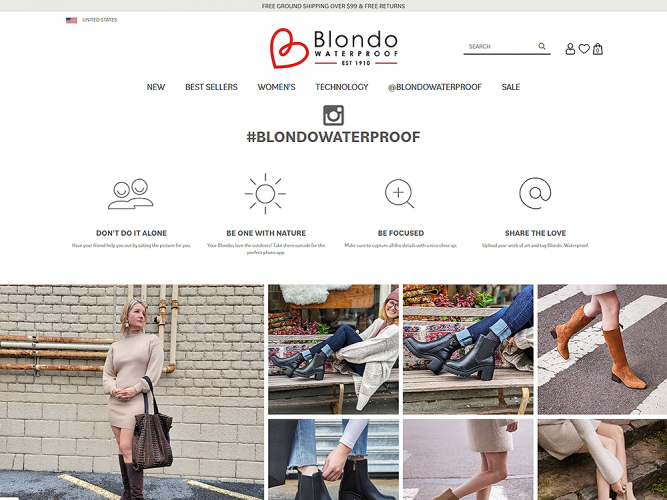 Ecommerce Website for Fashion Footwear brand  screenshot 1