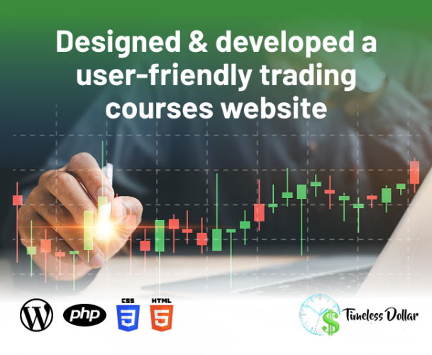 WordPress website for 'Timeless Dollar' in USA screenshot 1